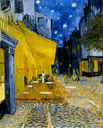 Caféterras bij nacht - Vincent van Gogh